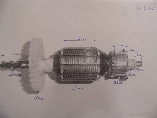 Ротор Gramex HJS-570