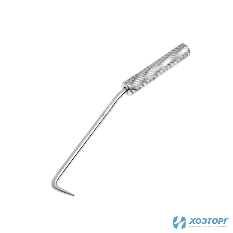 Крюк для вязки арматуры, металическая ручка LOM 1722208 (1/120)