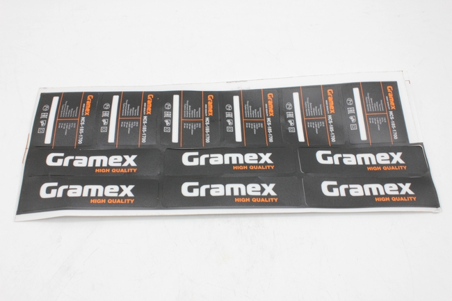 Наклейка 2 GRAMEX 185/1700 С