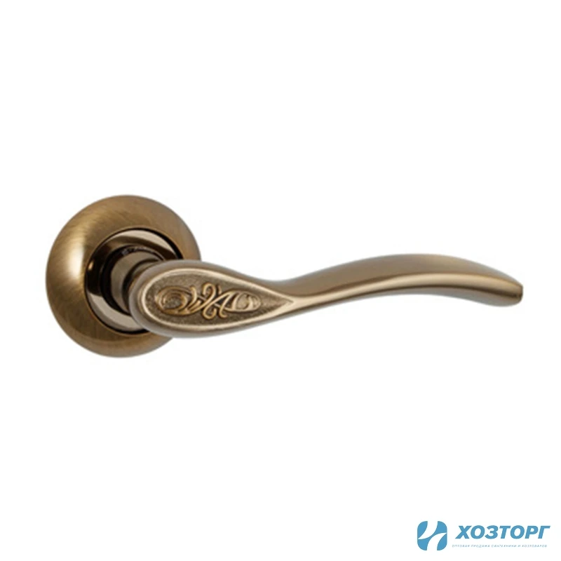 Ручки дверные S-Locked A-540 PCF кофе гладкая розетка 120193 (20)