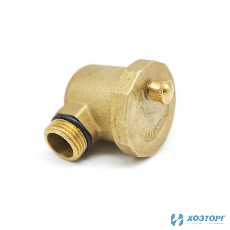 Воздухоотводчик автоматический 1/2"  угловой Damento Clima (1/100/1 200)