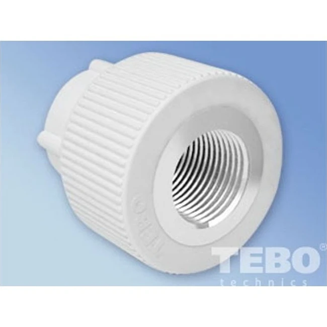 Муфта комбинированная вн.рез. 32х 1/2" ТВ белая 030023407 (20/120)