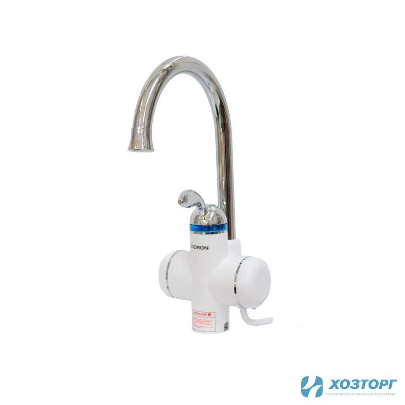 Кран-водонагреватель проточного типа 3000Вт нагрев. до 60С DORON HF-001 (1/10)