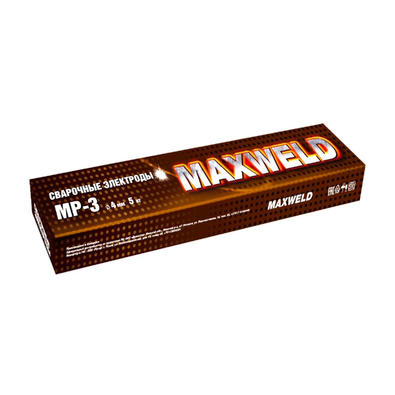 Электроды МР-3 TM MAXWELD д 4 мм - 5 кг (1/10)