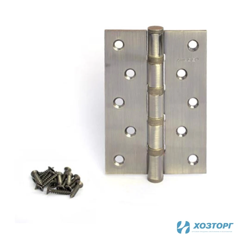 Петля Apecs 120*80-B4-Steel-AB Бронза (цена за одну штуку) 00013732 (2/100)
