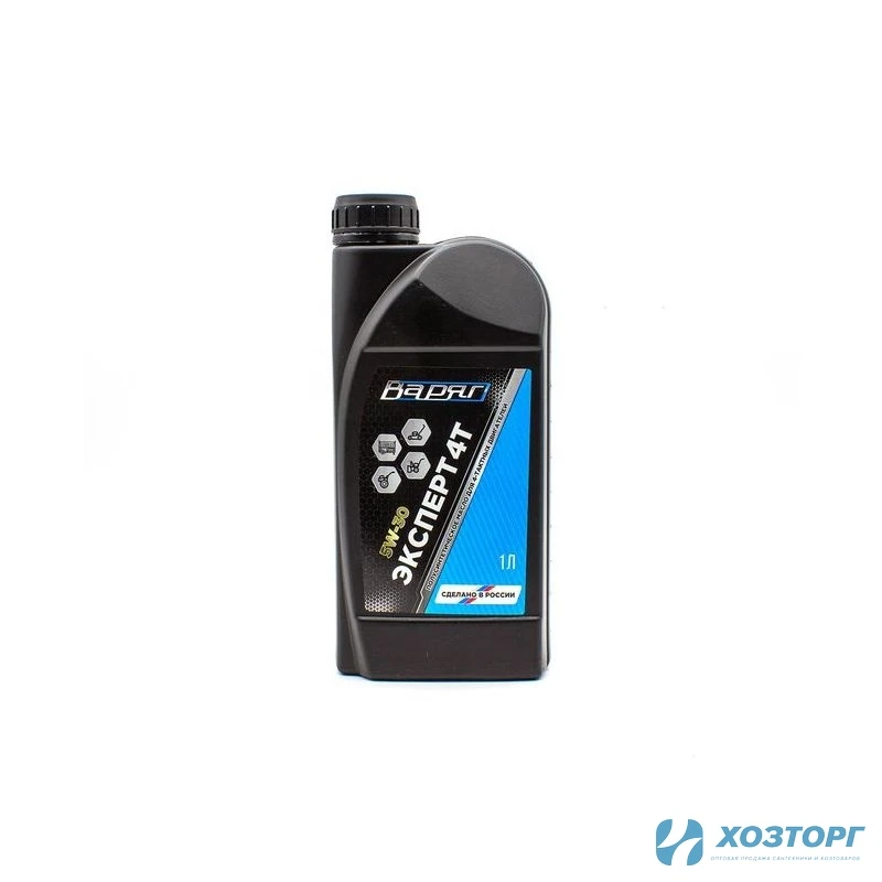 Масло четырехтактное  полусинтетическое  Варяг Эксперт 4Т SAE 5W/30 1 литр (1/12)