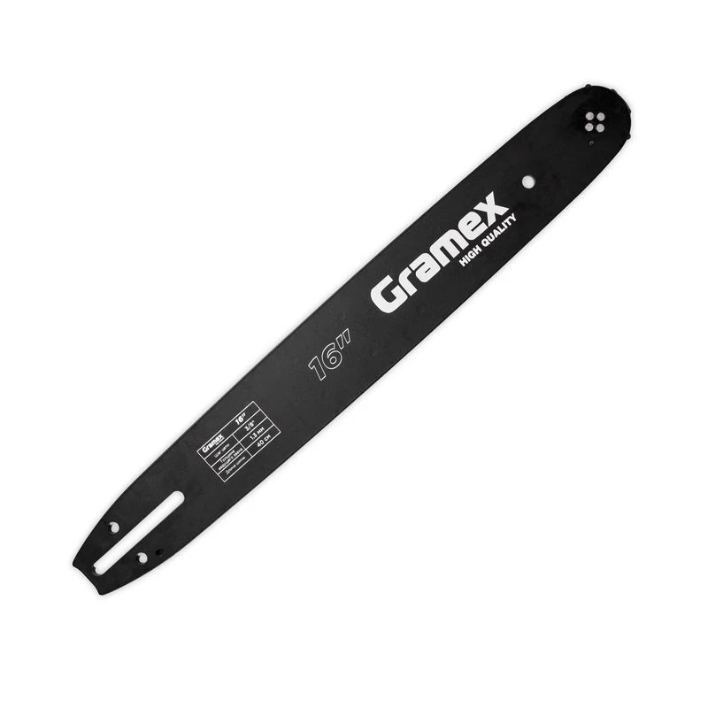 Шина  для цепи Gramex 16", шаг цепи 3/8" LP 56,57 звеньев (1/20)