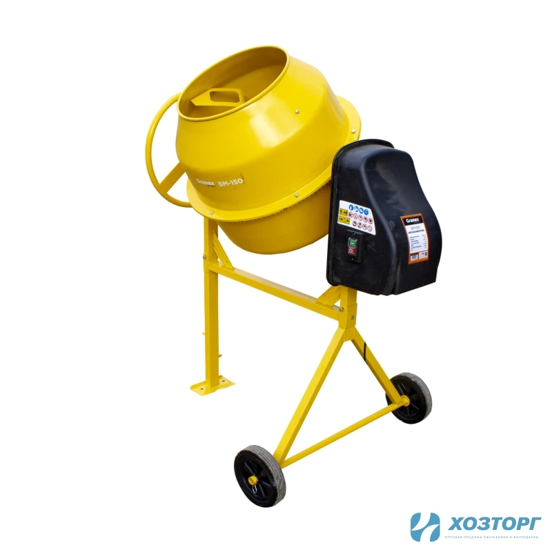 Бетономешалка Gramex BM-150 (650 Вт, 150 кг готовой смеси, чугун)  (1/1)