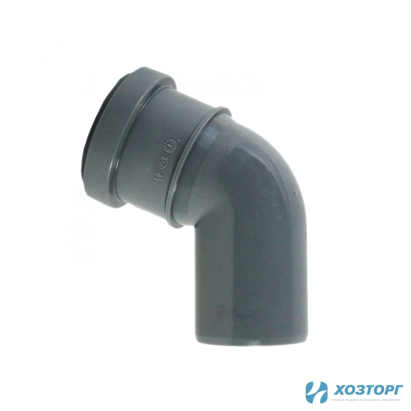 Отвод канализационный  50х67,5° (1/100)