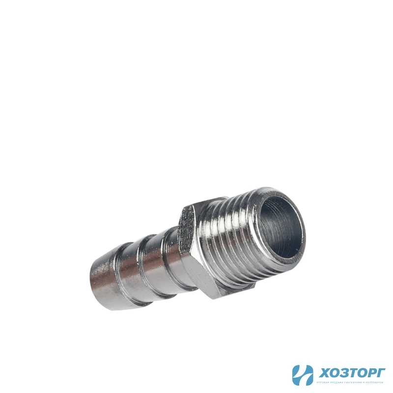 Переходник резьбовой Patriot 1233/8 (елочка 10 мм - 1/4" М) (1/10)
