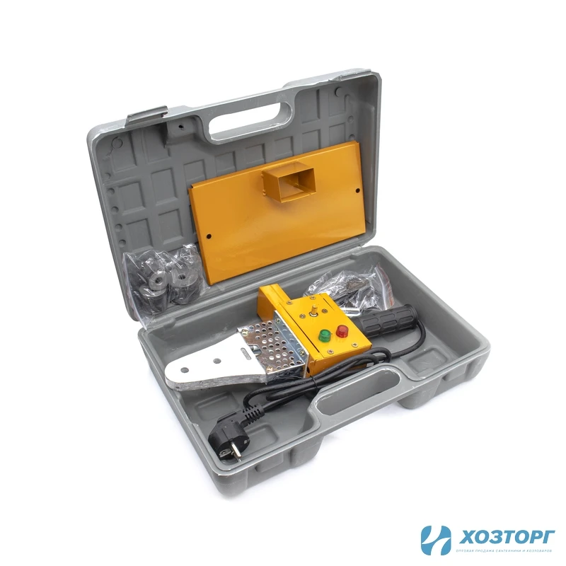 Сварочный аппарат полипропиленовый Gramex SP-900/3 (900Вт, Насадки 20,25,32) (1/10)