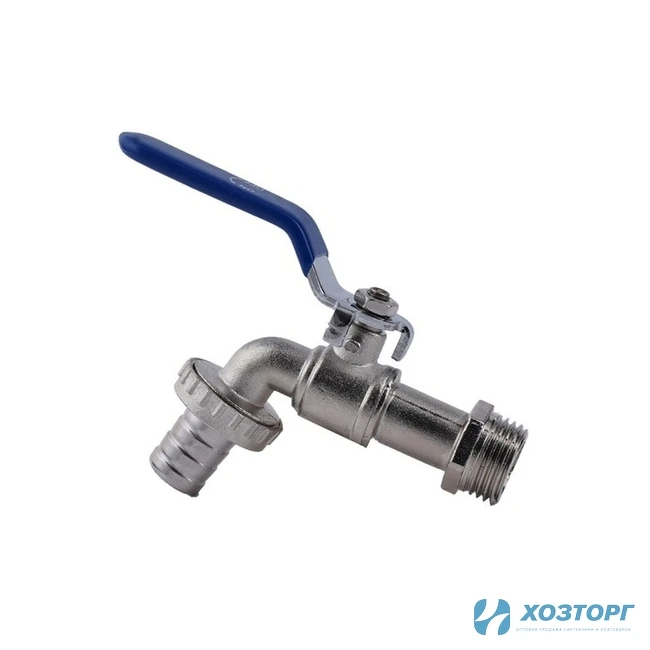 Кран шаровой с носиком 1/2" TIM  эконом  V02FM-3 (10/90)