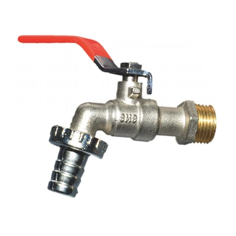Кран шаровой с носиком  1/2" SMS 9004 (8/80)