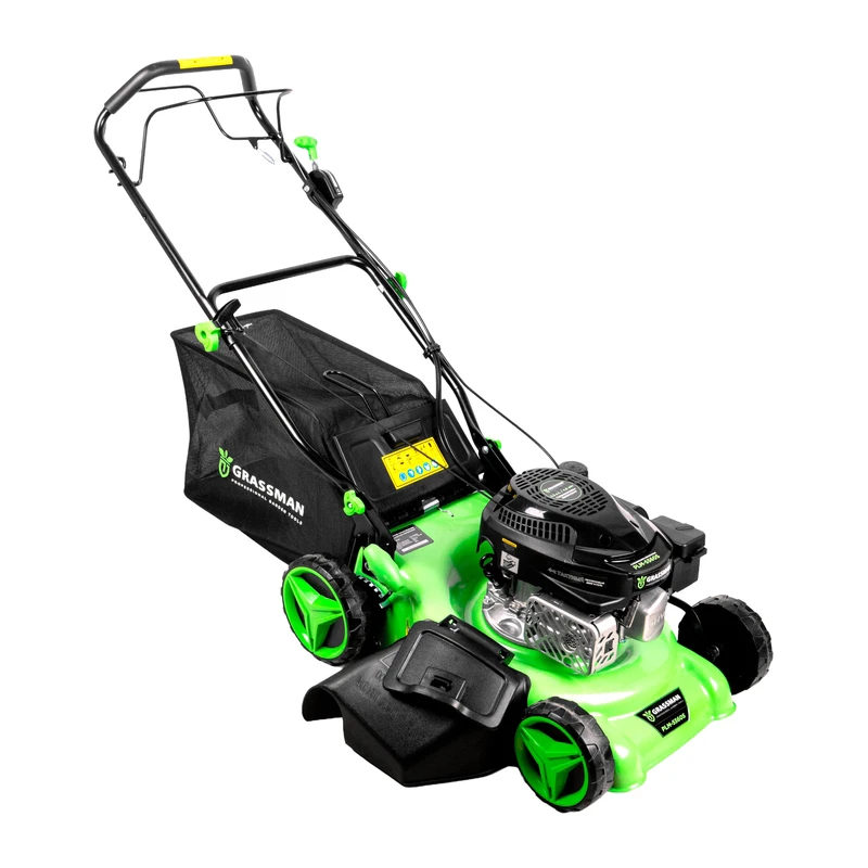 Газонокосилка бензиновая GRASSMAN PLM-5560S 4,0кВт/5,5лс,3000об/мин,захват46см,60л,4Т/АИ-92,самоход (1/6)