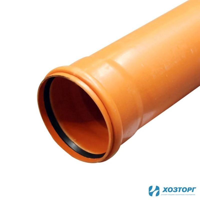 Труба канализационная ПВХ.110х3,2-3000мм вс SN-4, Хемкор (5/50)