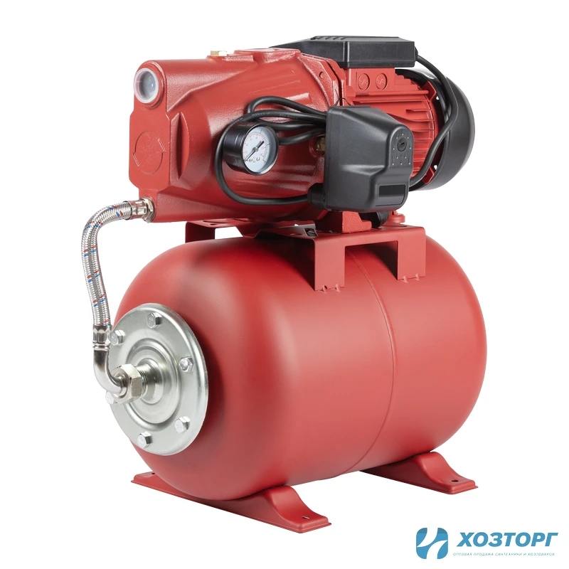 Станция автоматического водоснабжения  DAMENTO АНС 1200У/24Ч (1200Вт, чугун, напор 53м, производ. 60л/мин, подкл1") (1/15)