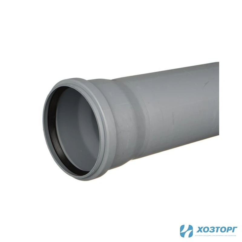 Труба канализационная серая  110х2,2х 2000 Элида (СССП) (10/10)