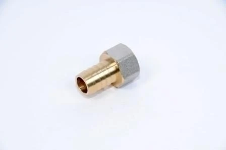 Штуцер с внутренней резьбой 1/2г х 20 латунь никелирванная A506  HAIBA 00-00000228 (25/250)