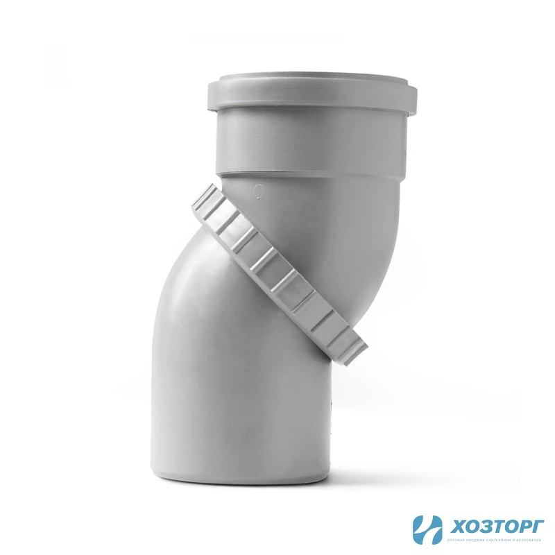 Отвод канализационный поворотный  50 (1/50)