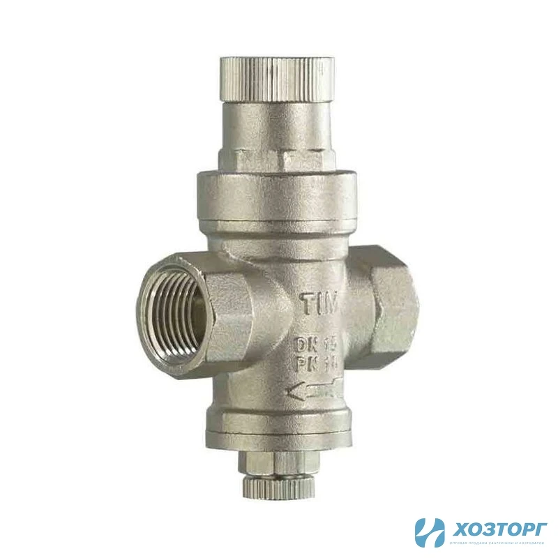 Регулятор давления 3/4" под манометр, TIM BL2803A (1/30)