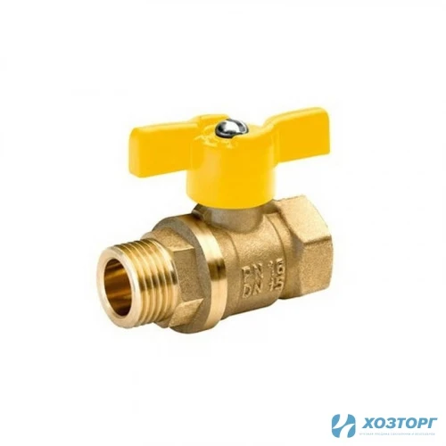 Кран шаровый Бологое  1" г/ш бабочка газовый 11Б27П Ду25 А11/1 (1/25)
