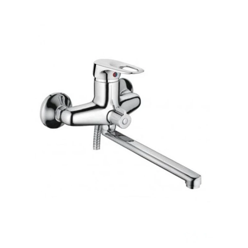 Смеситель д/ванны CRON 2204 D40 шаровый, хром, излив 30F, дивертор в корпусе (1/10)