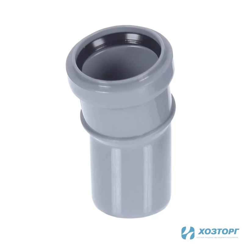 Отвод канализационный  50х15° (1/100)