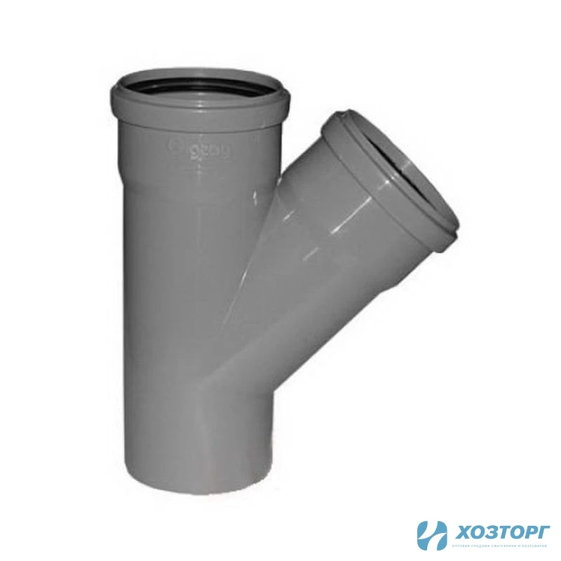 Тройник канализационный  40х40х45° (1/40)