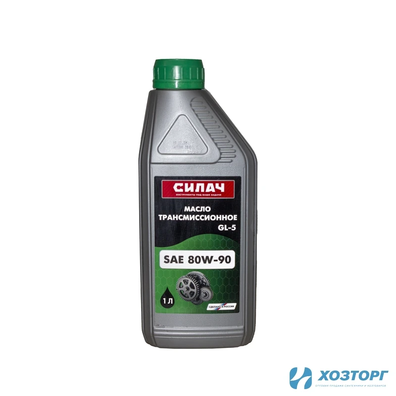 Масло трансмиссионное минеральное СИЛАЧ SAE 80W-90 API GL-5 , 1 литр (1/12)
