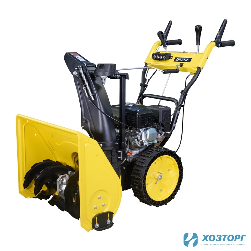 Снегоуборщик бензиновый   ВАРЯГ СБ-652 ЛЭ Т4,7,0лс,элекст,4вп/1наз,ковш61х51см,выброс10м,самох (1/4)