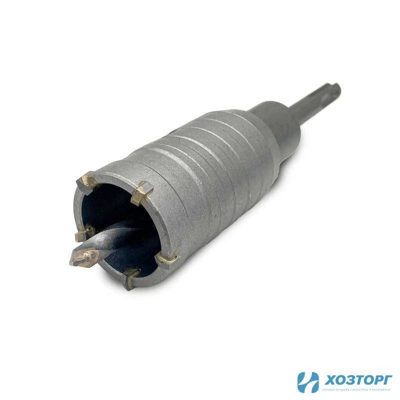 Коронка буровая  40мм, SDS plus, в сборе ВАРЯГ (1/50)