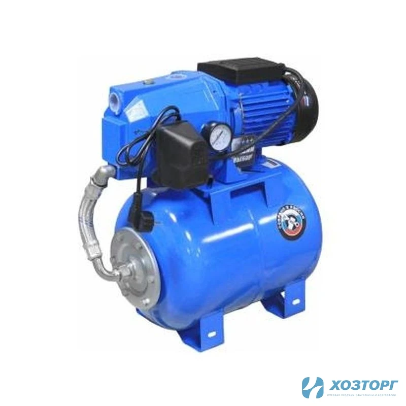 Станция автоматического водоснабжения  ВАРЯГ НПЧ-1000П-24 (1000Вт, чугун, напор 48м, производ. 55л/мин, подкл1") (1/1)