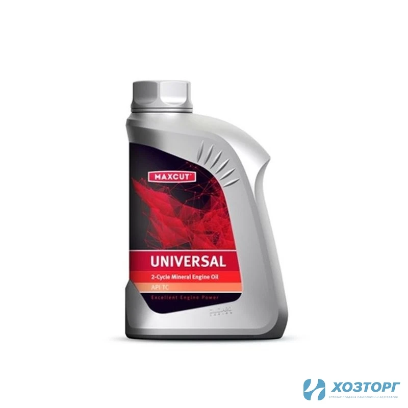 Масло двухтактное минеральное  MAXCUT 2T UNIVERSAL 1л (1/12)