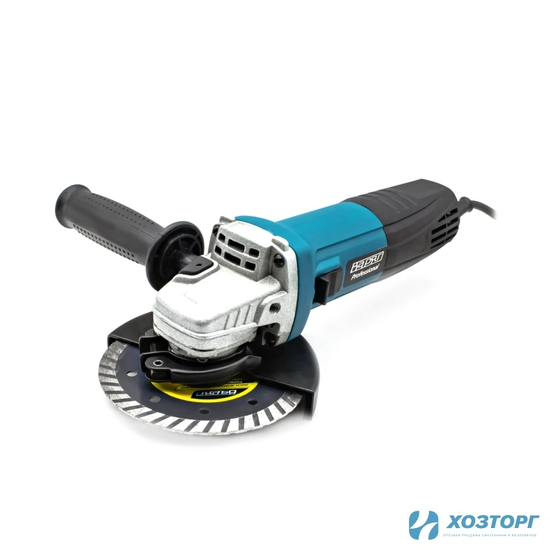 Угловая шлифовальная машина  ВАРЯГ МШУ-125/900П (мощ.900Вт.диск 125мм,обор.11000об/мин) (1/6)