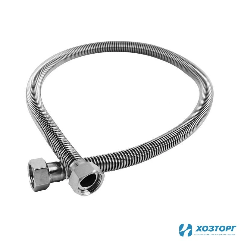 Газовая подводка сильфонного вида 1/2" г/г 100 см (25/100)