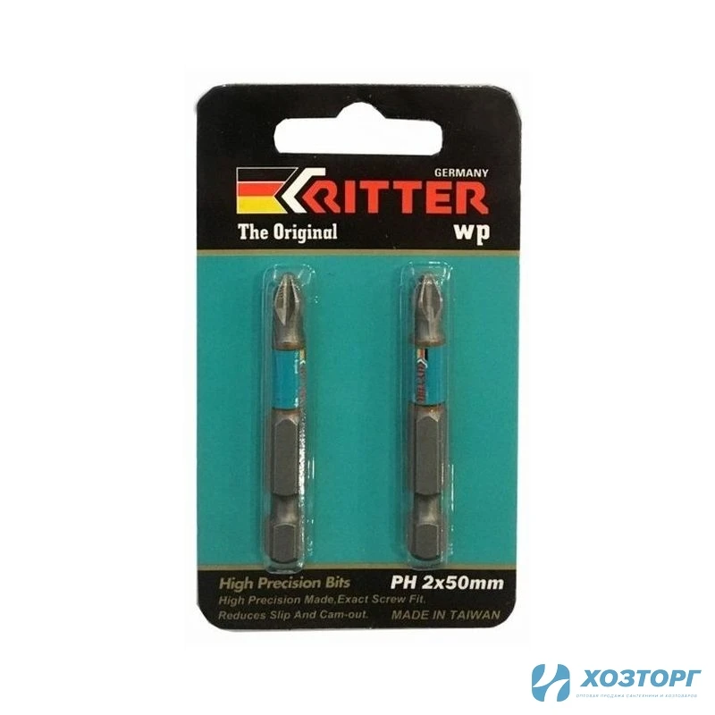 Насадки-биты Ritter WP 25PH2 (20 шт. лента) магнитные PS20112025 (0/0)