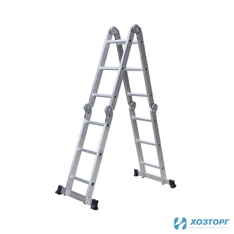 Лестница-трансформер ВАРЯГ 4*5, высота 5,7 м, масса 13,7 кг, нагрузка до 150 кг (1/1)