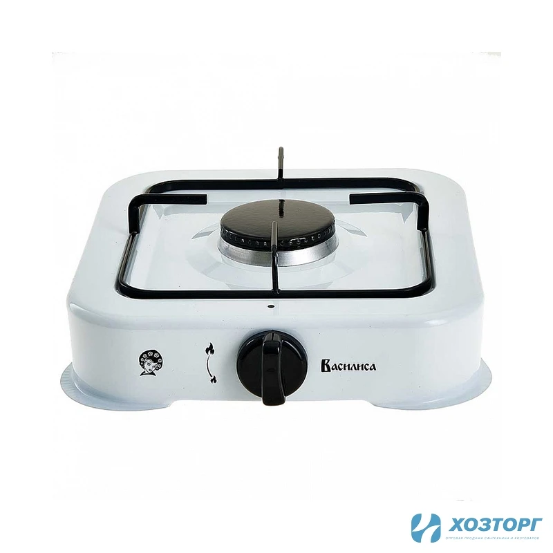 Газовая плита диск одноконф.,белая/Василиса ВА-6501 (1/5)