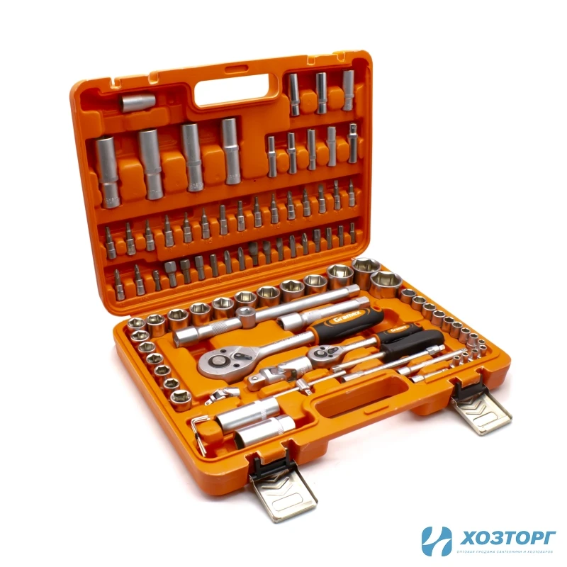 Набор автомобильного инструмента  94 предмета GRAMEX WS-94 (1/4)