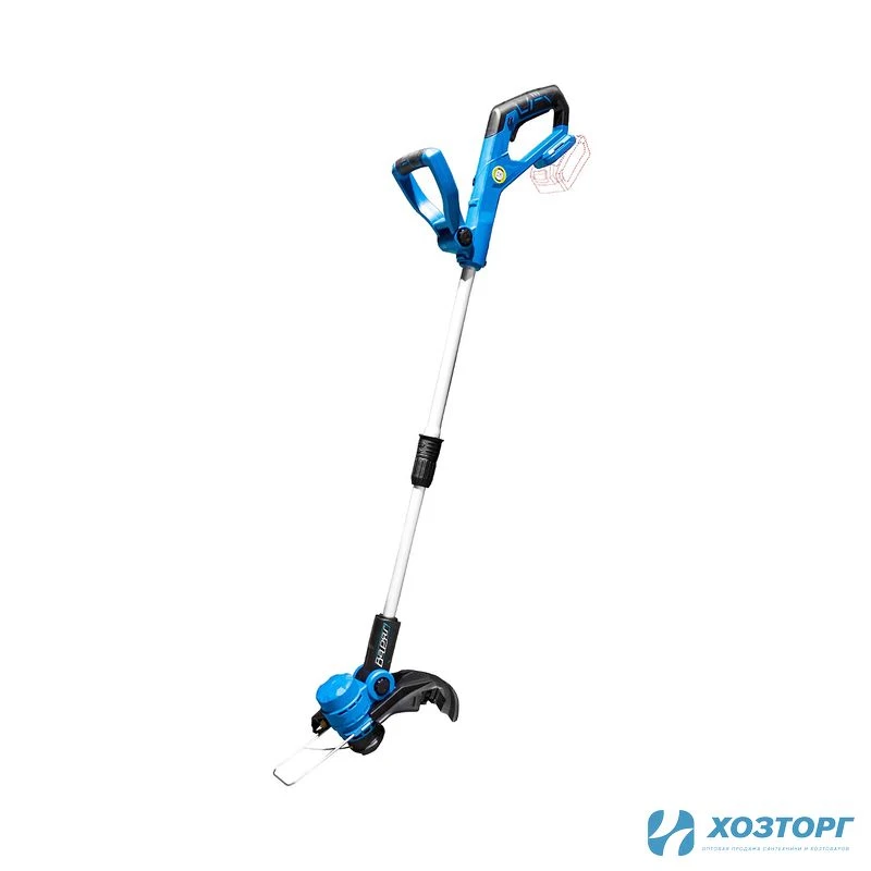 Триммер аккумуляторный Варяг АТ-21B (БЕСЩЕТОЧНЫЙ, 21В, захват30см, 2,8 кг, сдвижная штанга, леска) картон, без АКБ и ЗУ (1/2)