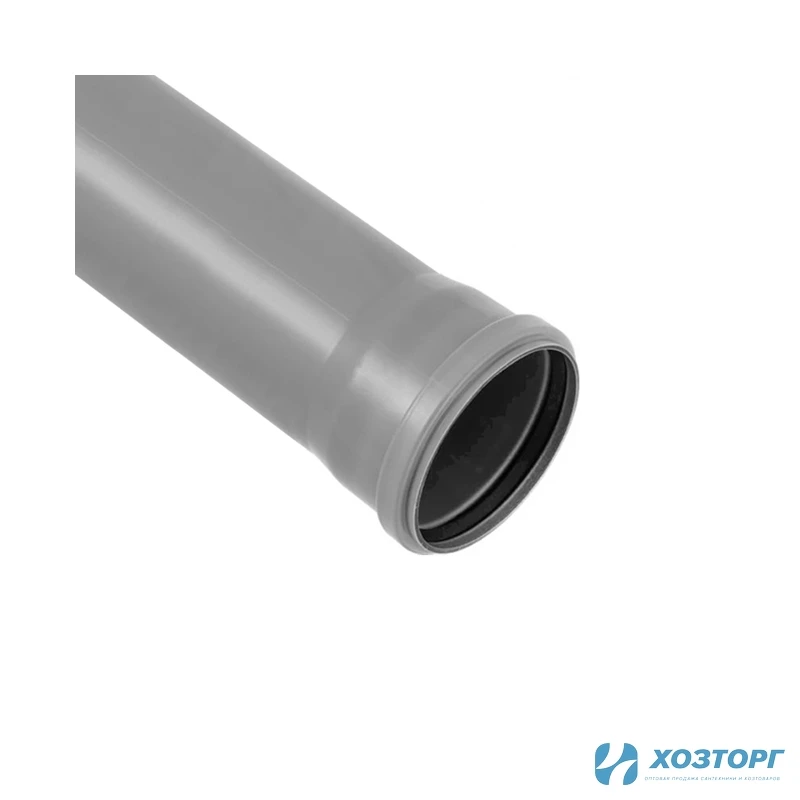 Труба канализационная серая   50x1,8x1500  Элида (ССС) (1/10)
