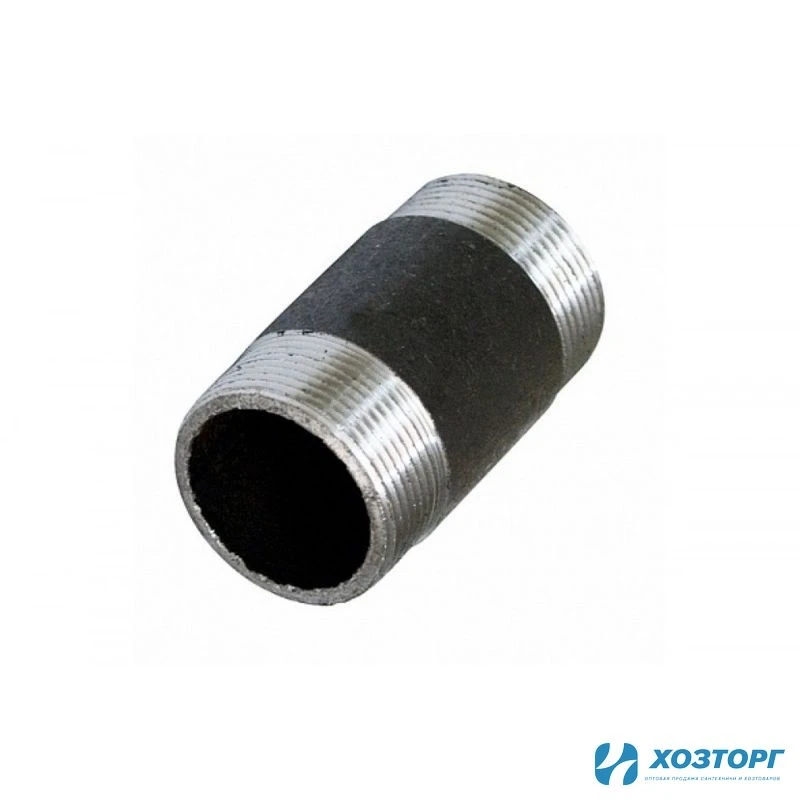 Бочонок 40 (1 1/2") наружная резьба Сталь 505599 (5/100)