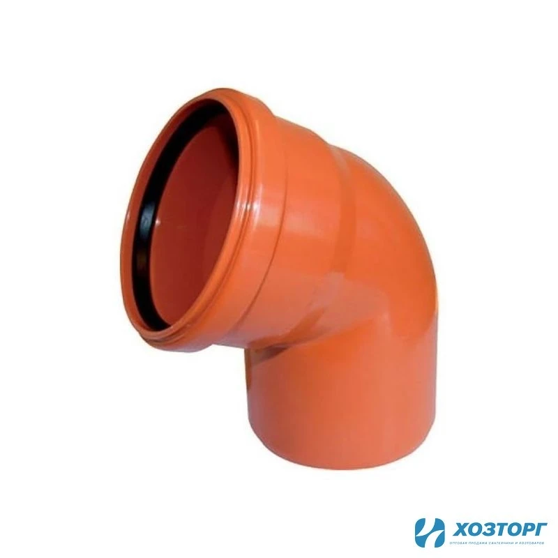 Отвод канализационный наружный 110х67° (1/15)