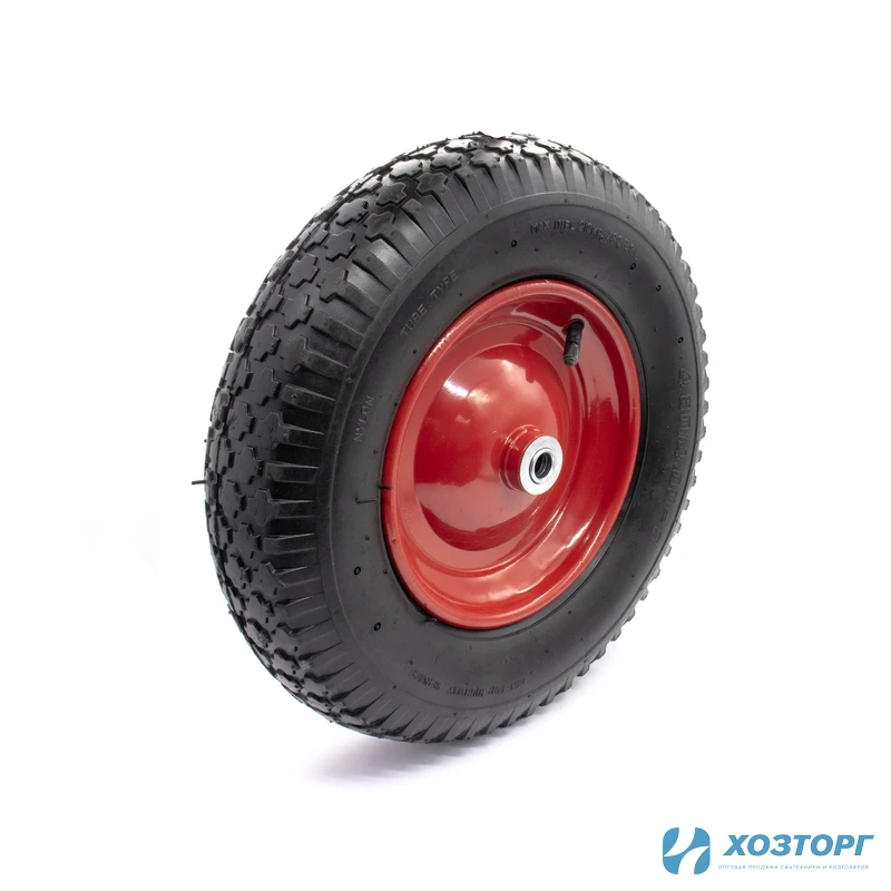 Колесо к тачке пневматическое PR 3001, 4.00-8,20мм ВАРЯГ (5/60)