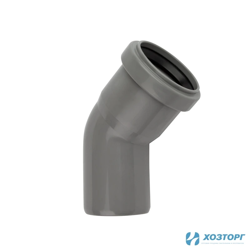 Отвод канализационный  40х45° (1/160)