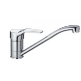 Смеситель кухня HAIBA 4263-K D40 ,п/шп, нос 25 см, латунь (1/10)