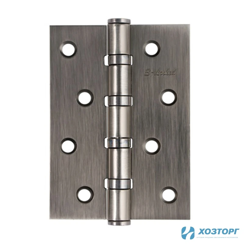 Петля S-Locked B-100*70*3,0 -4ВВ MBN графит (цена за одну штуку) 121328 (2/20)