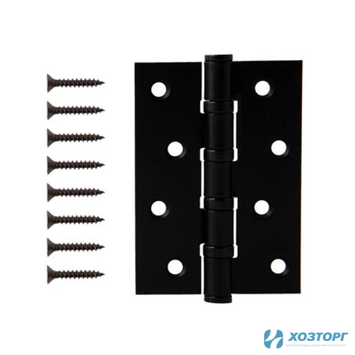 Петля Apecs 100*70-B4-Steel-BLM Черный матовый (цена за одну штуку) 00030750 (2/100)