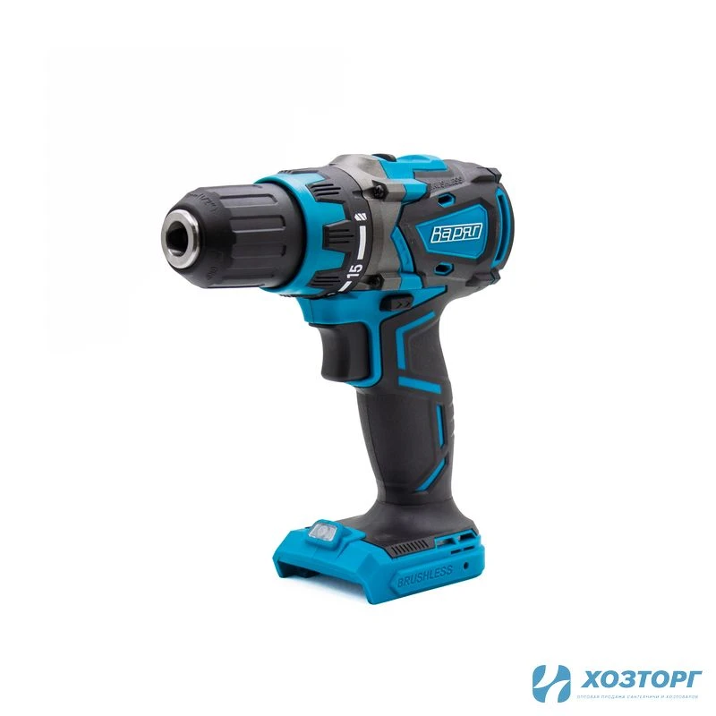 Дрель аккумуляторная ВАРЯГ Д-184 (БЕСЩЕТОЧНАЯ, 21В, 85Нм, 0-500/0-2000об/мин) кейс, без АКБ, без ЗУ (1/5)