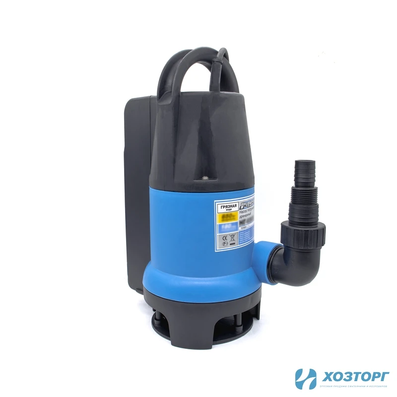 Насос д/грязной воды ВАРЯГ  НГ-650В (650Вт, макс.произ.180л/мин, макс высота подъема 7,5м)внут. попл (1/4)